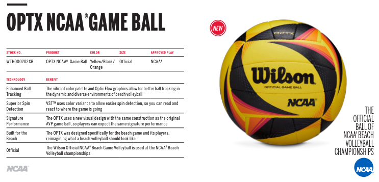 Wilson Volleyball Equipment at Performance Team Sports